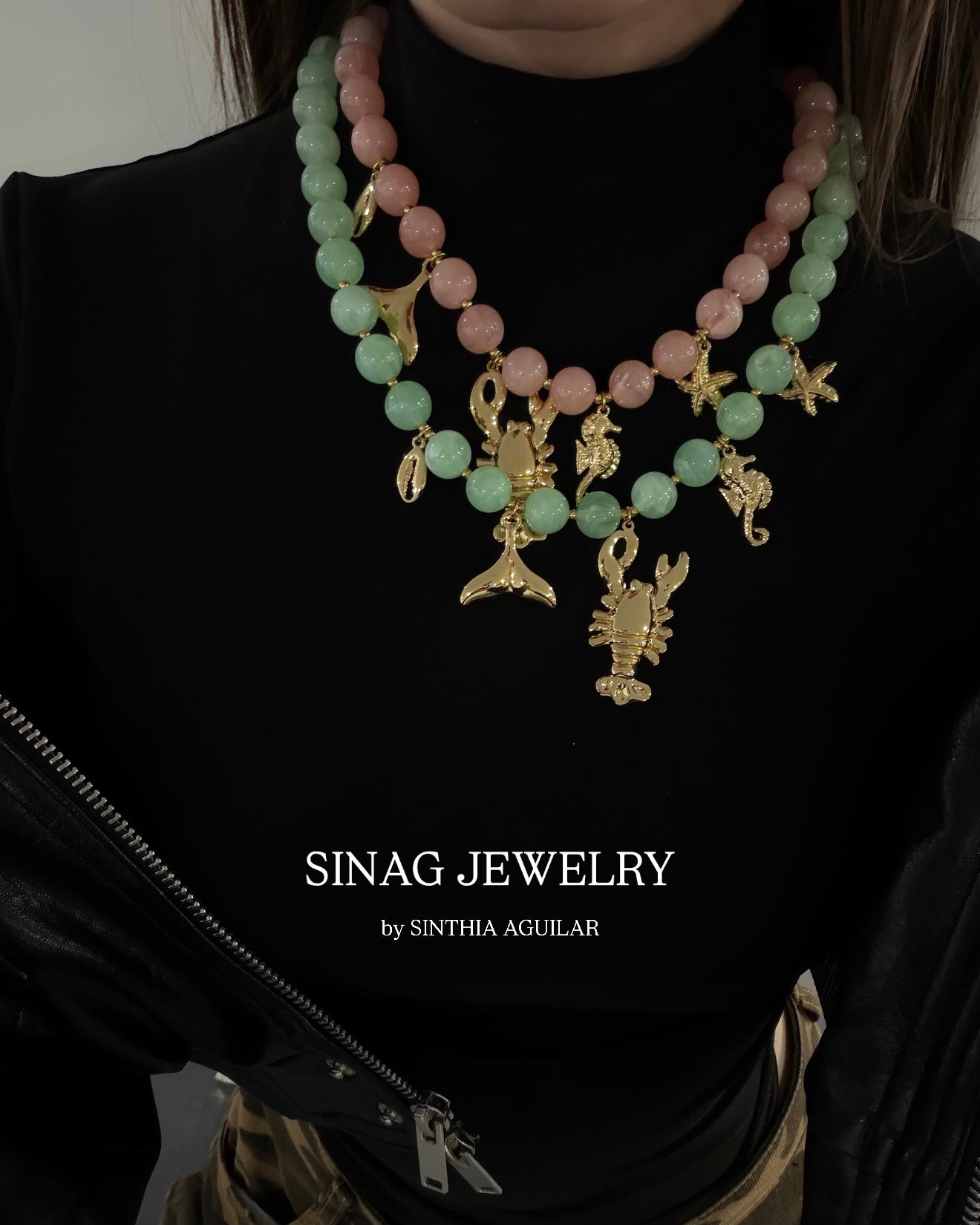 Hot Necklace Green