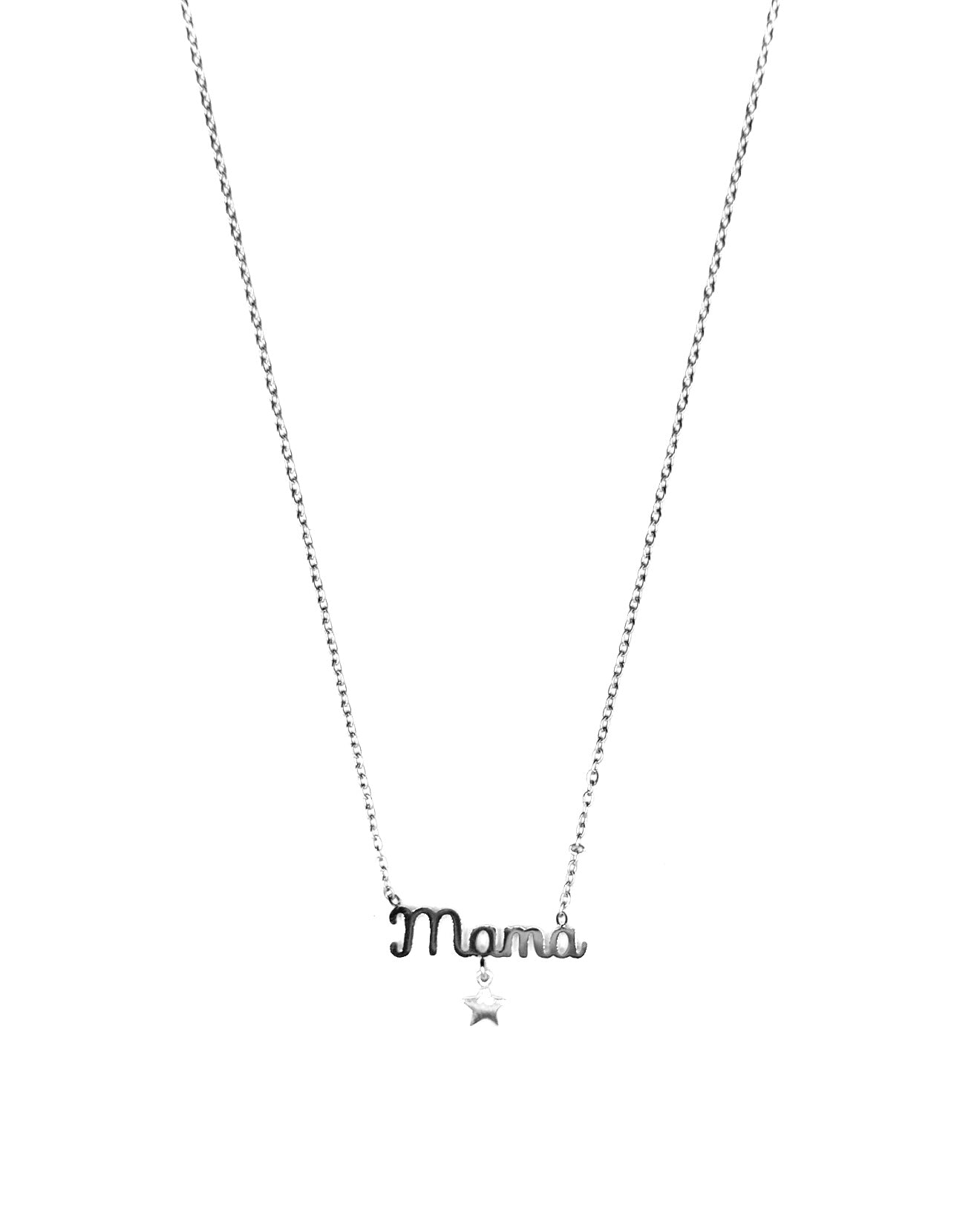 Mommy Necklace Silver