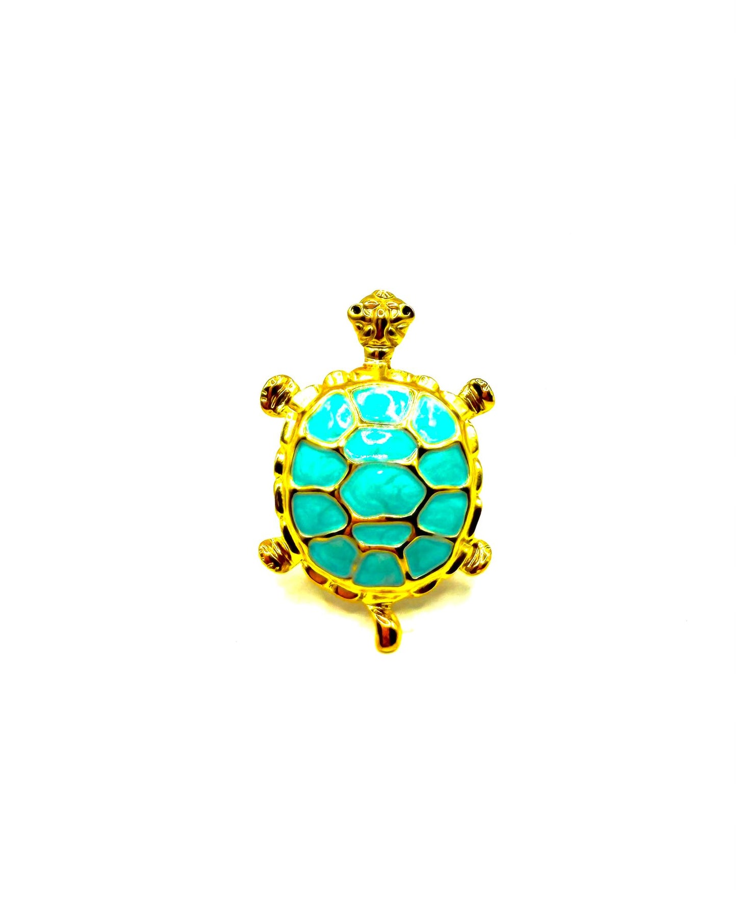 Turquoise Turtle Ring