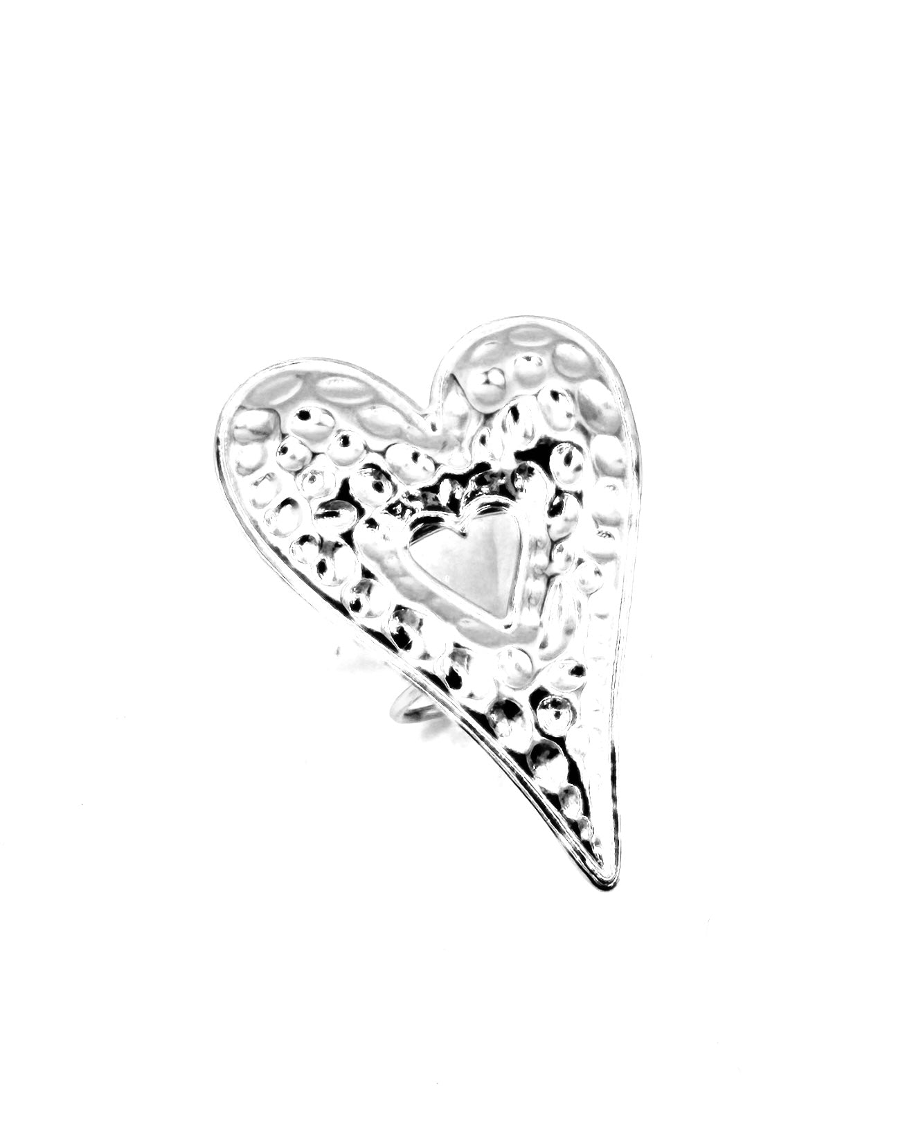 Derrito Ring Silver