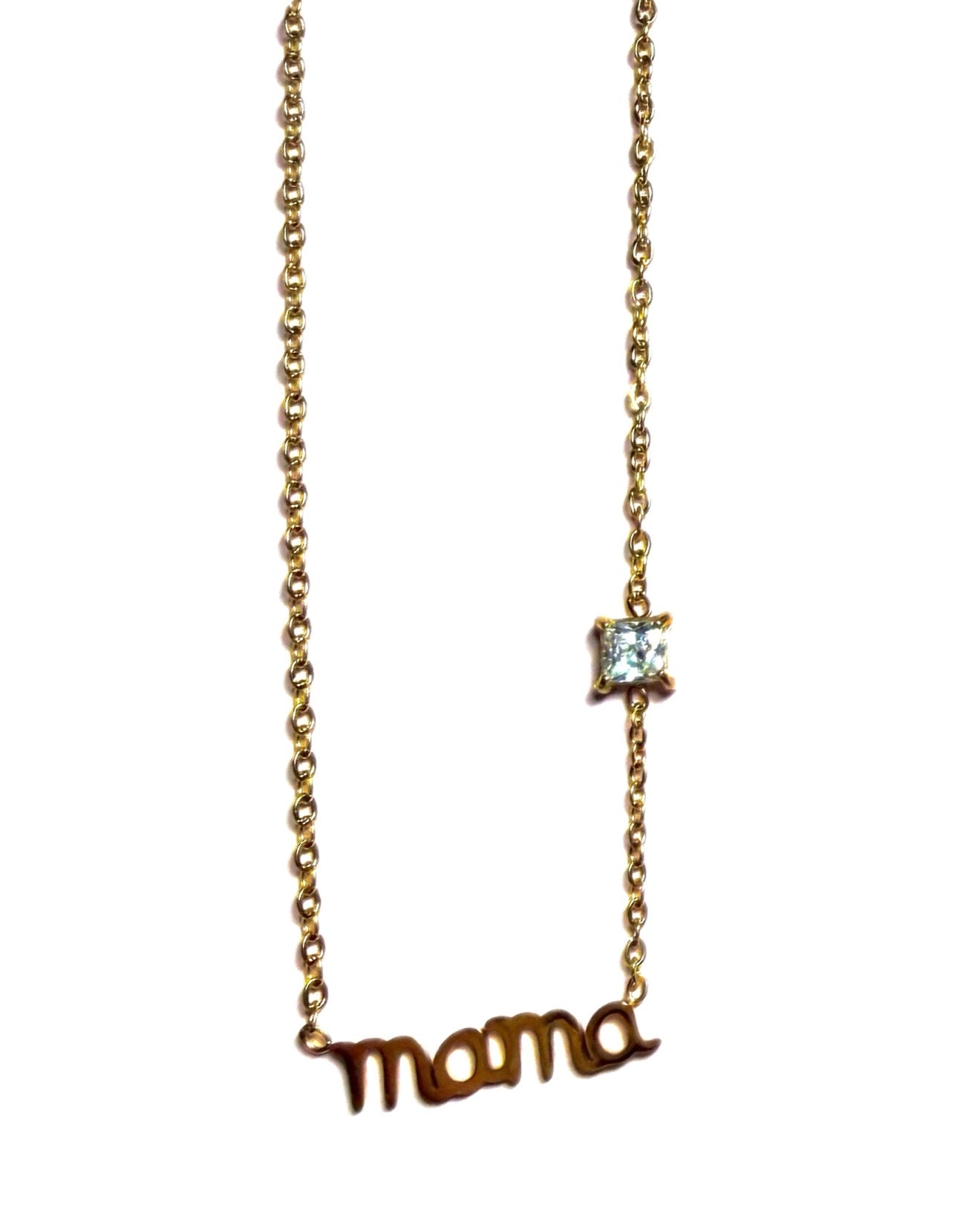 Mommy Necklace Gold