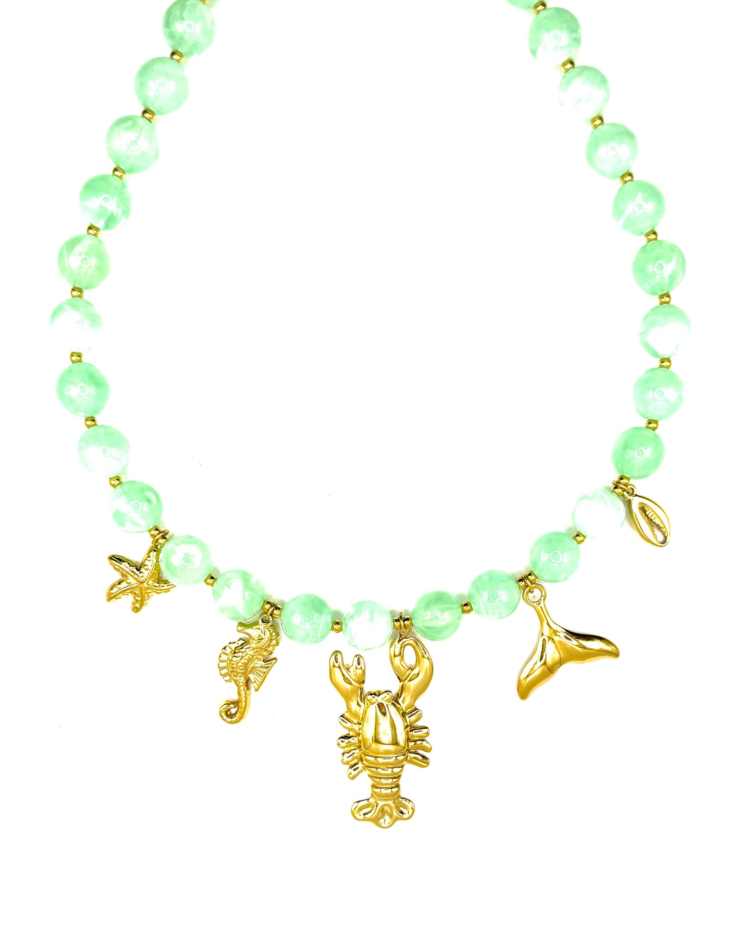 Hot Necklace Green