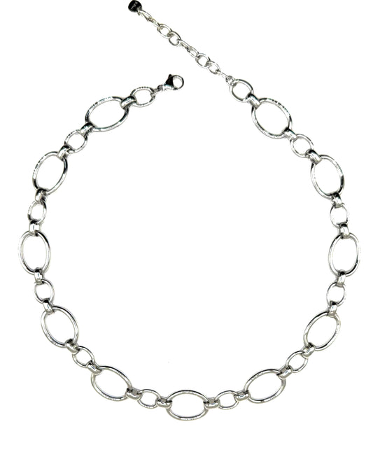 Bubble Necklace Silver