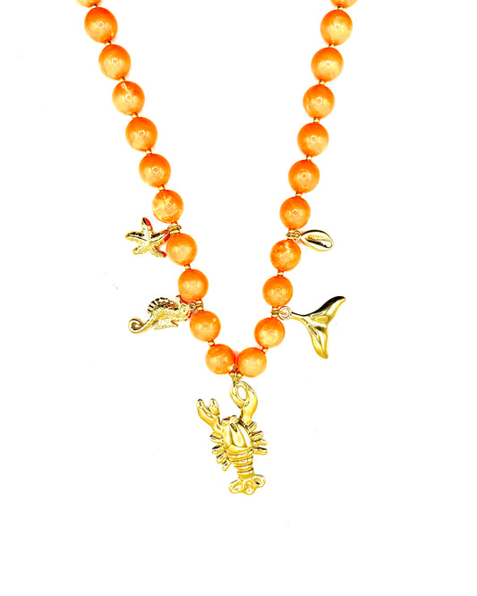 Hot Necklace Orange