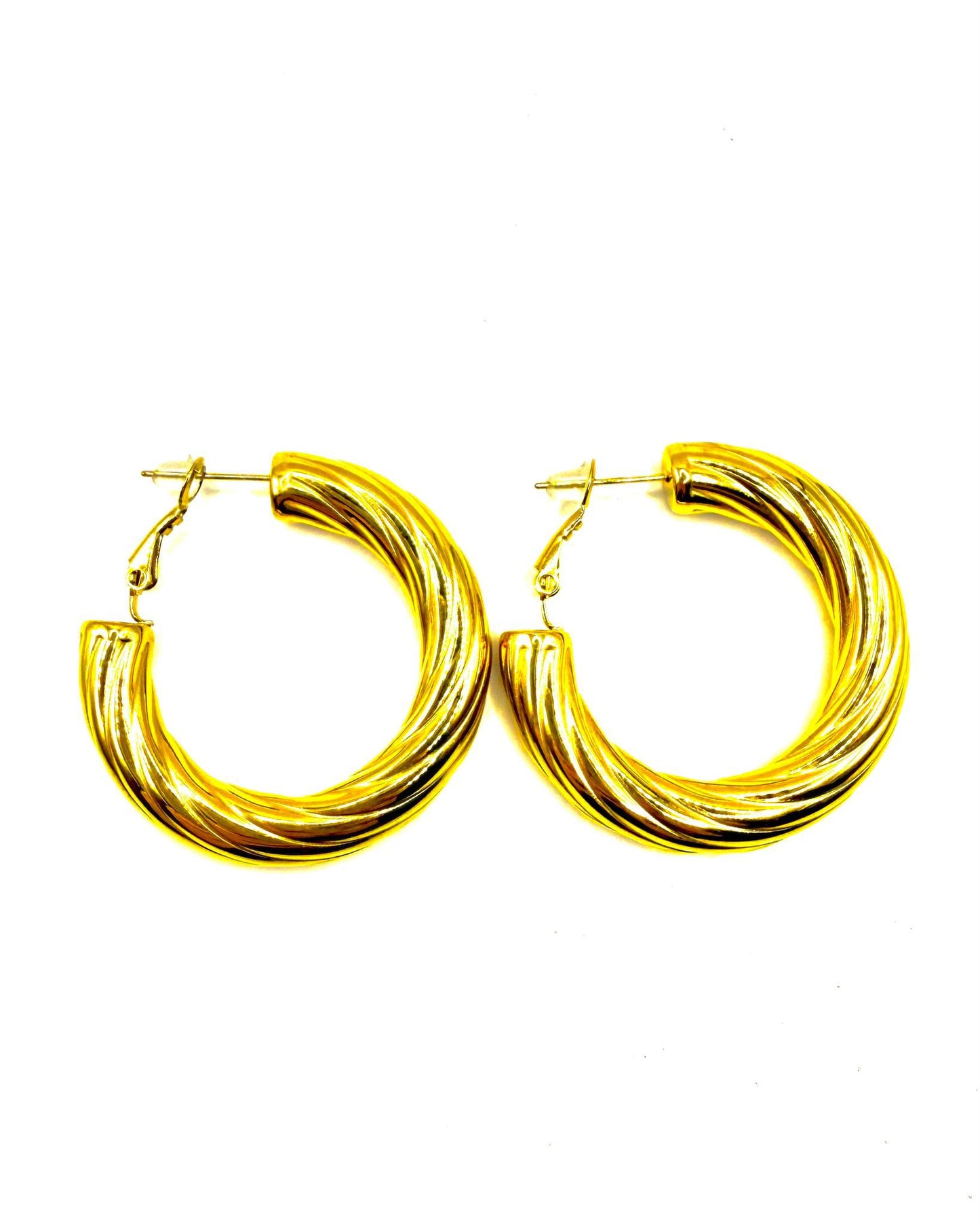 Bread Earrings Gold